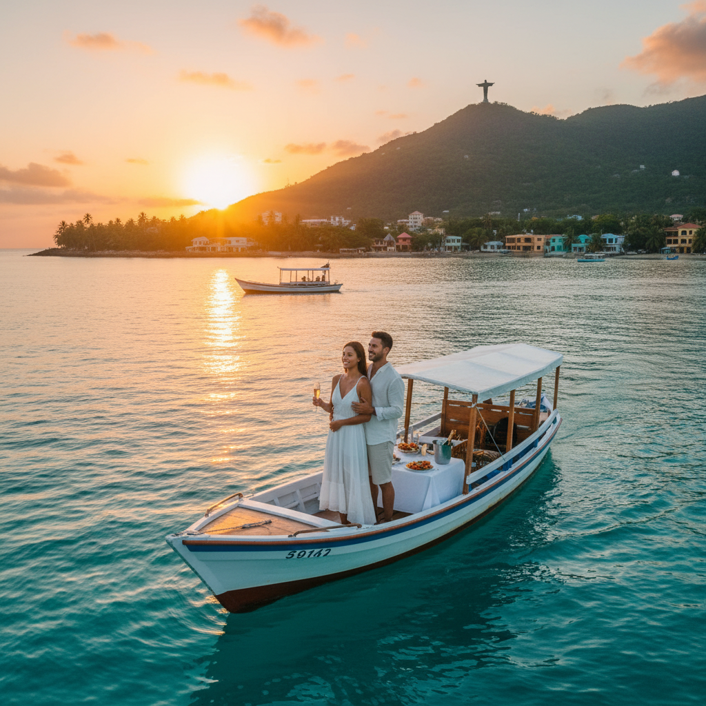 Things to Do Puerto Plata Cruise: Plan a Romantic Sunset Boat Cruise & Dinner