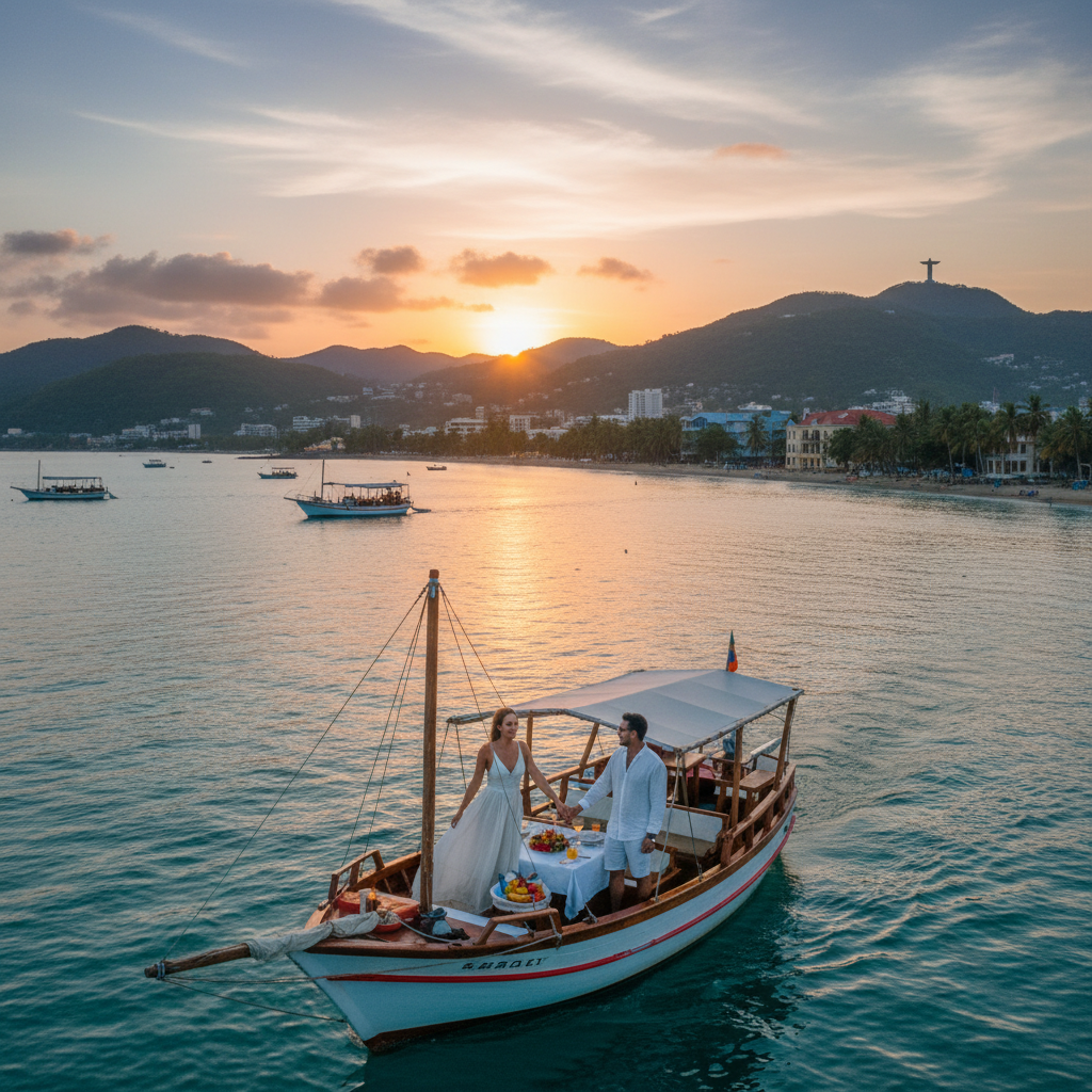 Things to Do Puerto Plata Cruise: Plan a Romantic Sunset Boat Cruise & Dinner article image