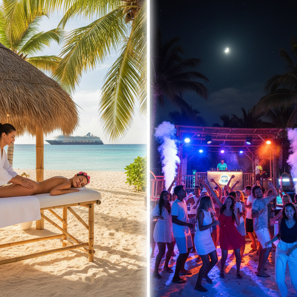 Punta Cana Cruise Excursion Planning: Spa Day vs. Nightlife Comparison article image