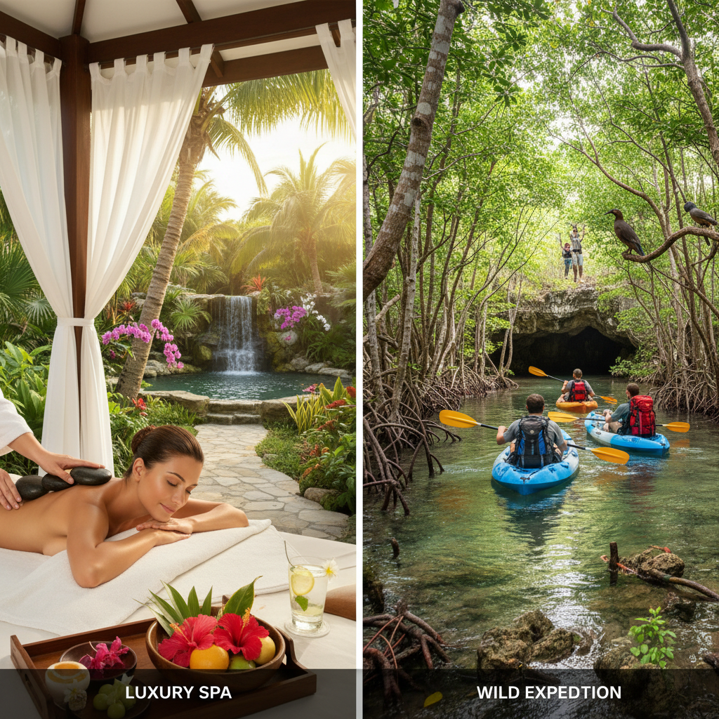 Nature and Eco Adventure in Punta Cana: Luxury Spa vs. Wild Expedition Compared article image