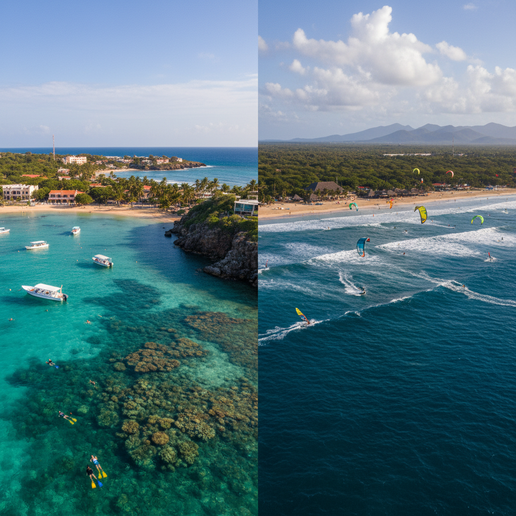 Water Sports and Snorkeling North Coast: Puerto Plata vs. Cabarete Compared article image