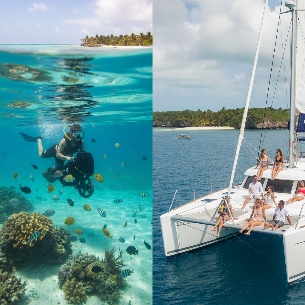 ScubaDoo vs. Catamaran: Best Shore Excursions La Romana / Bayahibe Comparison